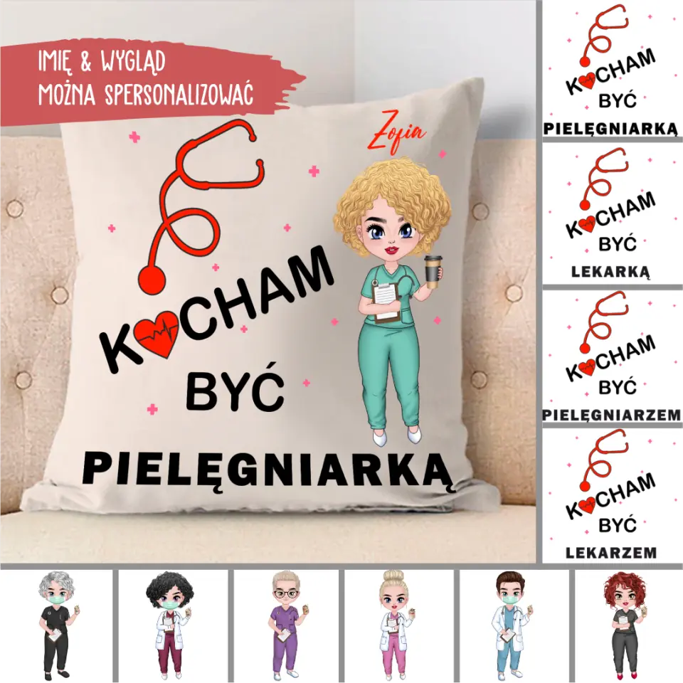 KOCHAM BYĆ PIELĘGNIARKĄ (LEKARZEM)