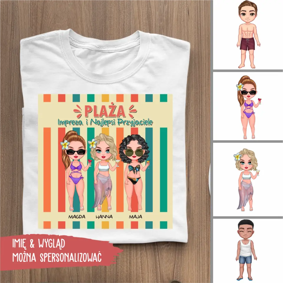 Plaża, impreza i najlepsi przyjaciele