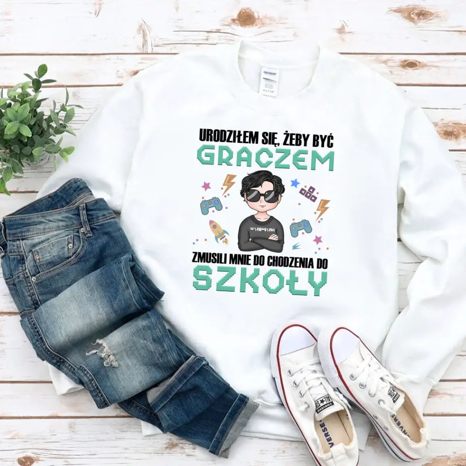 Urodziłem się, żeby być graczem