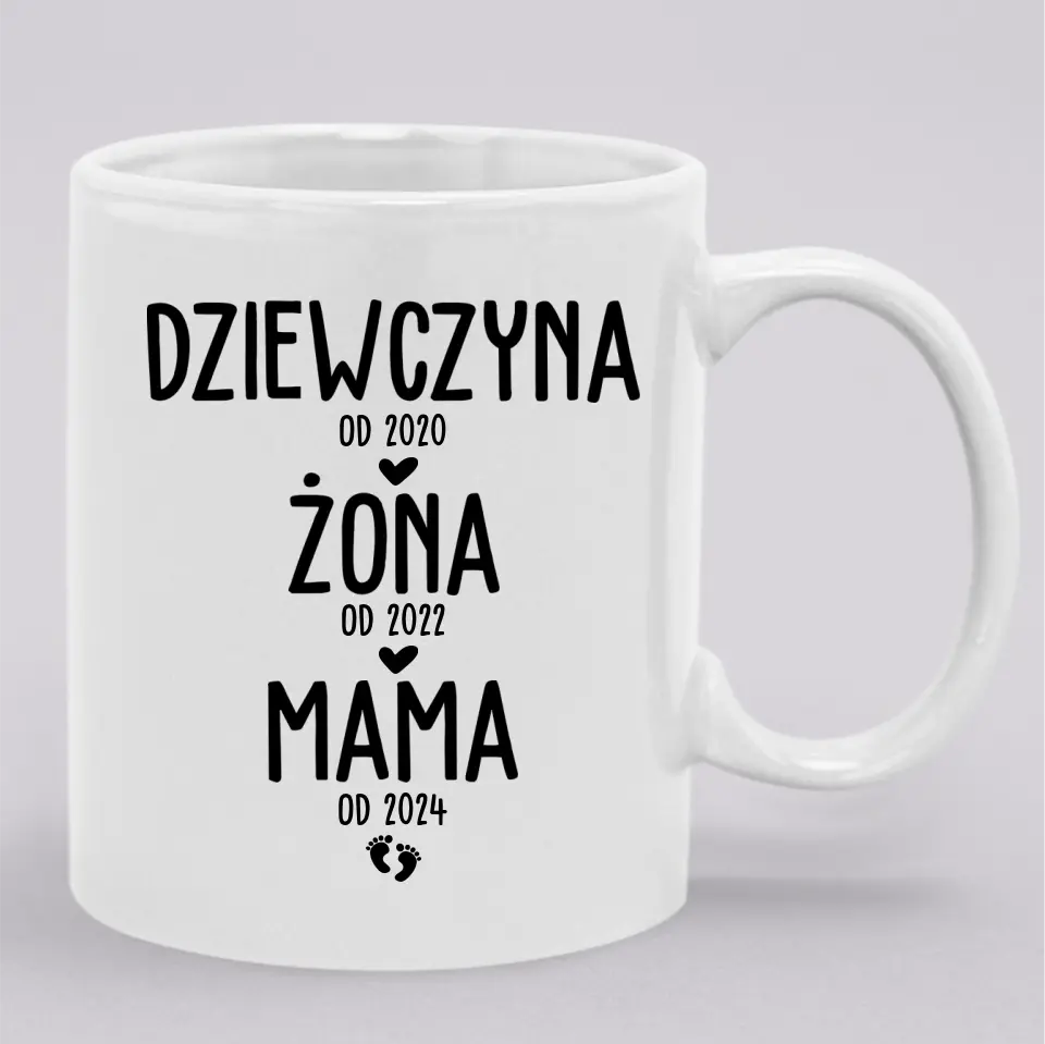 Dziewczyna od 2020. żona od 2022, mama od 2024