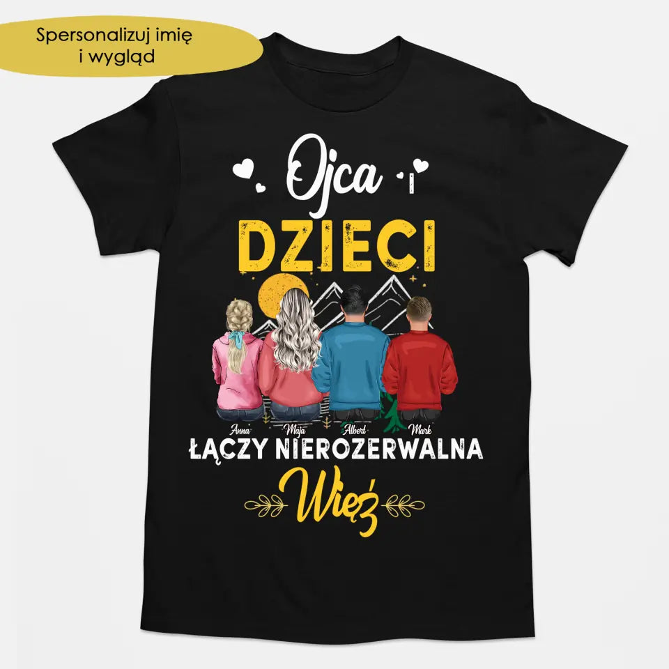 Ojca i dzieci łączy nierozerwalna więź.