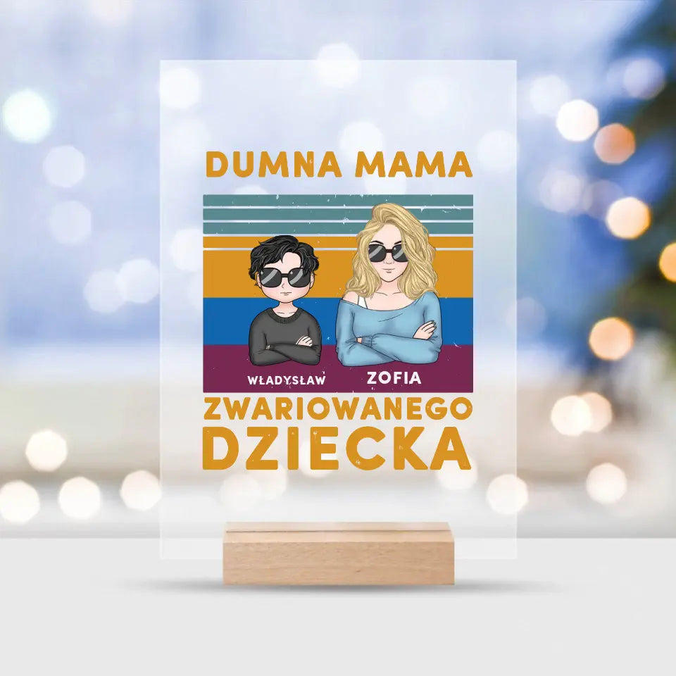 Dumna mama zwariowanego dziecka