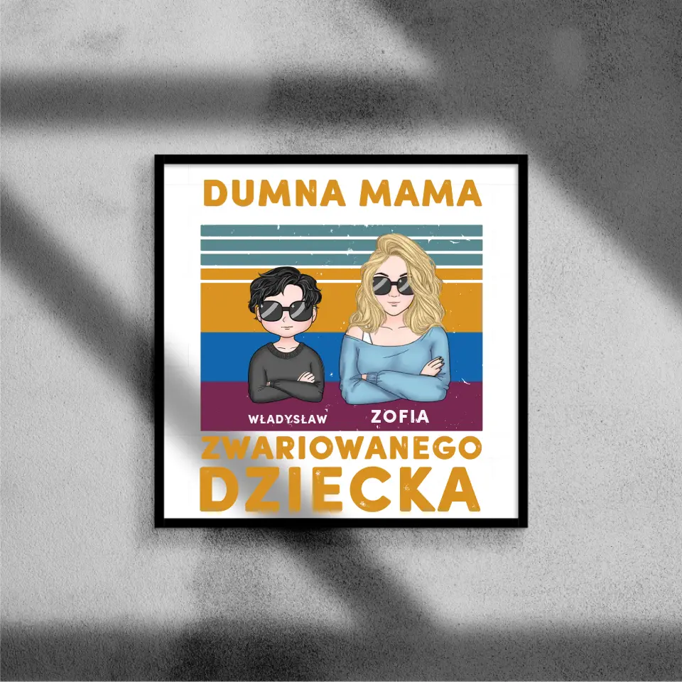 Dumna mama zwariowanego dziecka